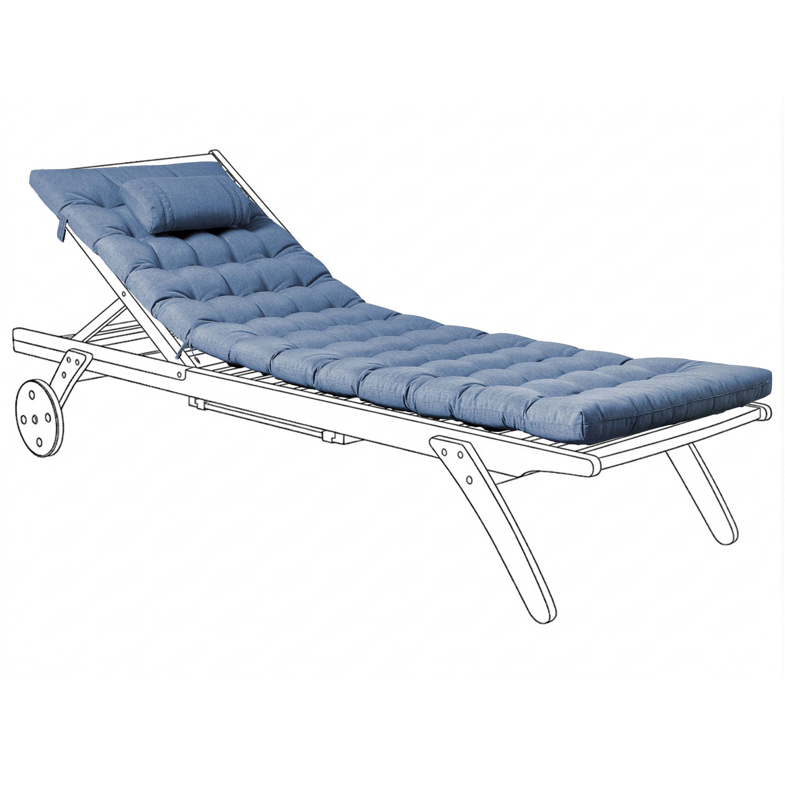 CESANA PREMIUM 192 x 56 cm Sininen