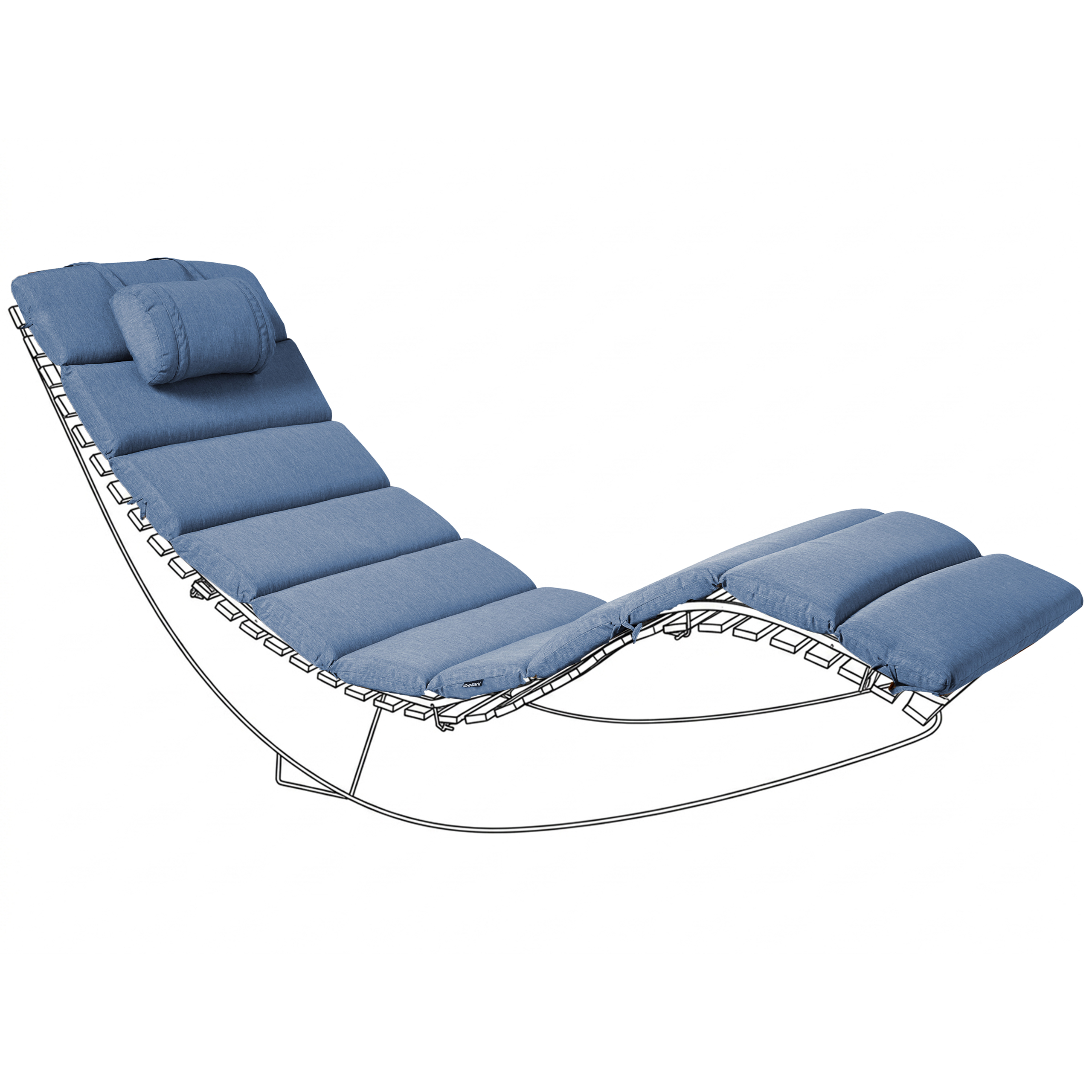 BRESCIA PREMIUM 180 x 60 cm Sininen