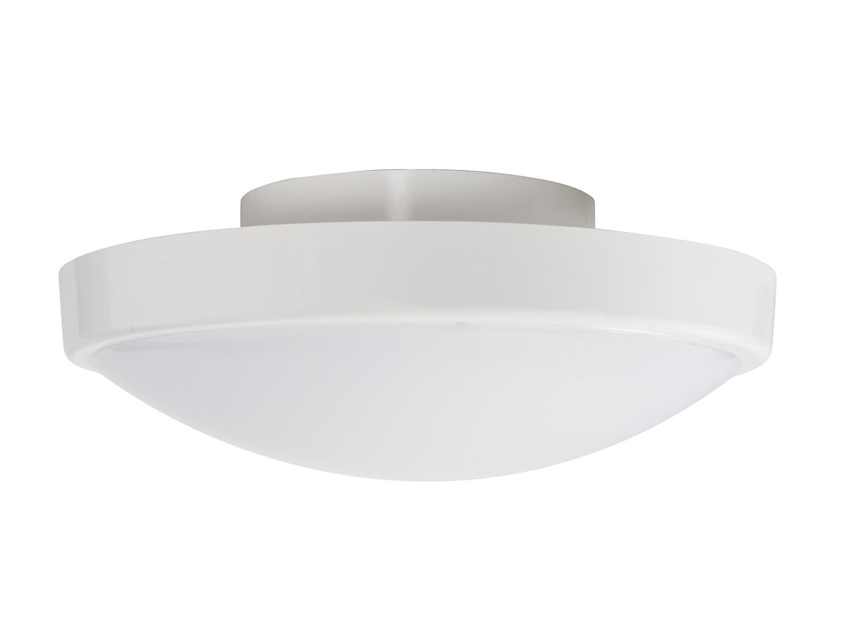 Airam Zeo Duo LED-plafondi Ø28 cm valkoinen